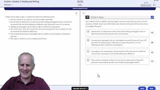 Digital SAT Bluebook Official Practice Exam 10 Harder Reading & Writing Module 2 Full Walkthrough