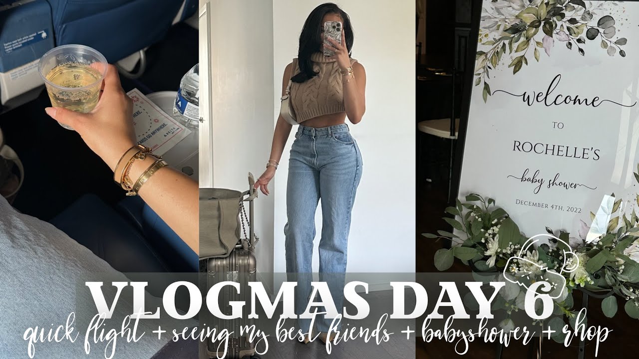 VLOGMAS DAY 6! TRAVELING BACK 