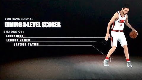 NBA 2K23 Lebron James Diming 3-Level Scorer Build with 71 Badges #nba2k #2k23