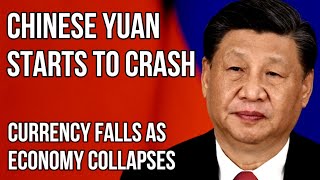 CHINA Industrial Output Crashes, Yuan Tumbles, Property Defaults, Exports & Imports Falls, Deflation