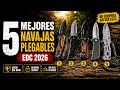 Navajas Plegables EDC: 5 Modelos Probados por Acero y Mecanismo | No Compres una Mala