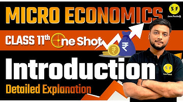 Introduction Microeconomics One Shot | Class 11th Commerce Detailed Explanation by Vipul Sir