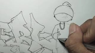 Graffiti Kertas 'I.B.L' Part 1 | Togenkge