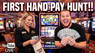 LIVE SLOTS! OUR FIRST HAND PAY? LIVE AT THE CASINO HUGE JACKPOT