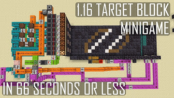 1.16 TARGET BLOCK MINIGAME IN 66 SECONDS OR LESS!