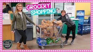 KIDS DO ALL THE GROCERY SHOPPING!