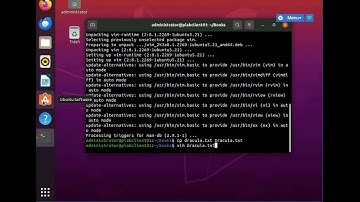 Editing Files in Linux