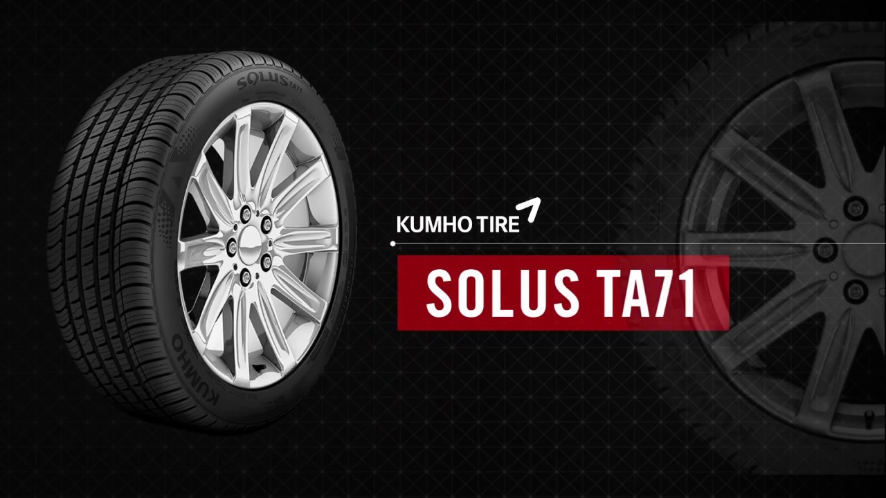 SOLUS TA71 — Grand Touring AllSeason Tire Kumho Tire USA YouTube