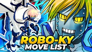 ROBO-KY MOVE LIST - Guilty Gear XX Accent Core Plus R (GGXXACPR)