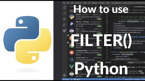 How to Use filter() in Python | Filter Data Like a Pro Using Python (2025)