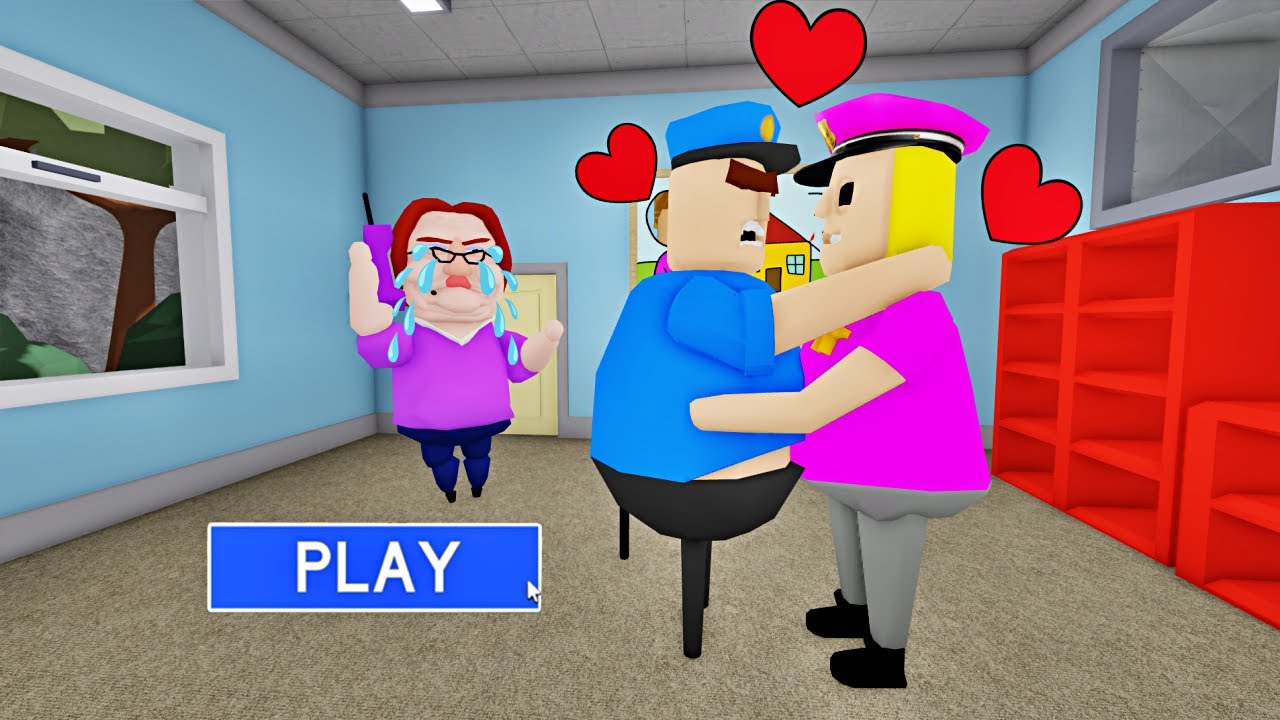 SECRET LOVE | POLICE GIRL PRISON RUN! OBBY New Update Full Gameplay # ...