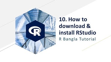 10  How to install RStudio || r programming 2021 || data science tutorial in r || r Bangla tutorial