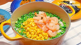 Garlic Scapes & Shrimp Pot Rice : doomandoo by doomandoo두만두 1,624 views 11 months ago 6 minutes, 22 seconds