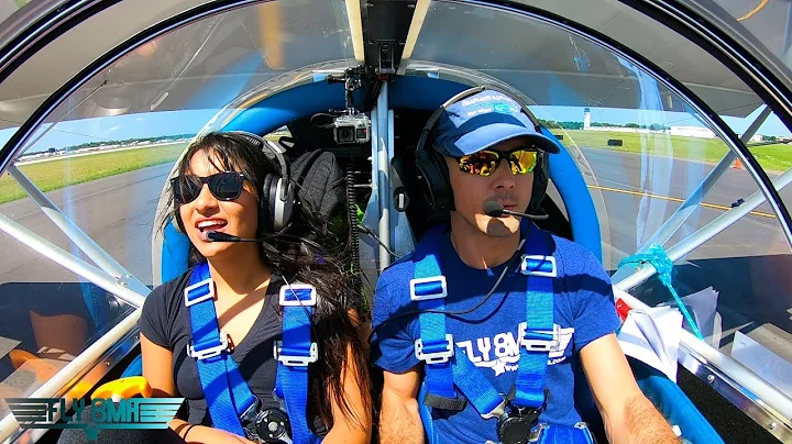 Brenda's First Flight into Sun N Fun!  | w/ ATC Au...