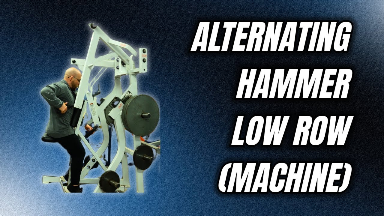 Alternating Hammer Low Row (Machine) - THIRSTgym.com - YouTube