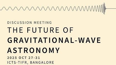 Probing Inflation and Reheating with Gravitational Waves  by L.Sriramkumar
