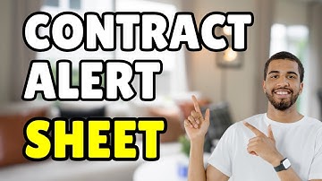 How to Automate Contract Expiry Alerts with Google Sheets | Quick Guide 2025
