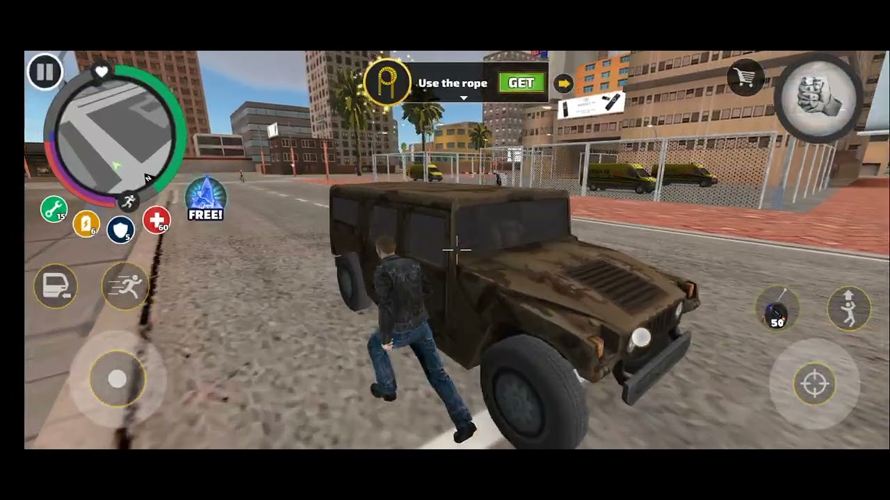 Rope hero vice town part 3 story 😁☺️