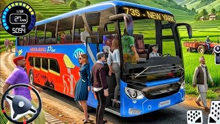 US Coach Bus Simulator 3d - Real Uphill Coach Bus Drive - Android GamePlay  screenshot 4