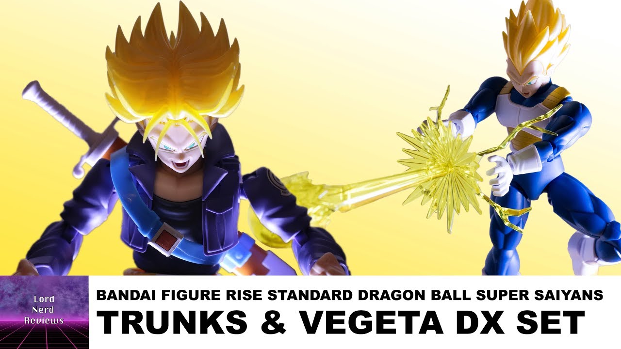 Super Saiyans Trunks & Vegeta DX Set Figure Rise Standard Review