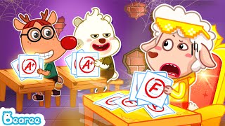 Good Student vs Bad Student😆 Rich vs Poor School Adventure Stories for Kids | Bearee Bear Cartoon