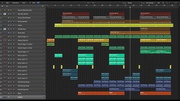 Logic Pro X R&B Trap Template 01