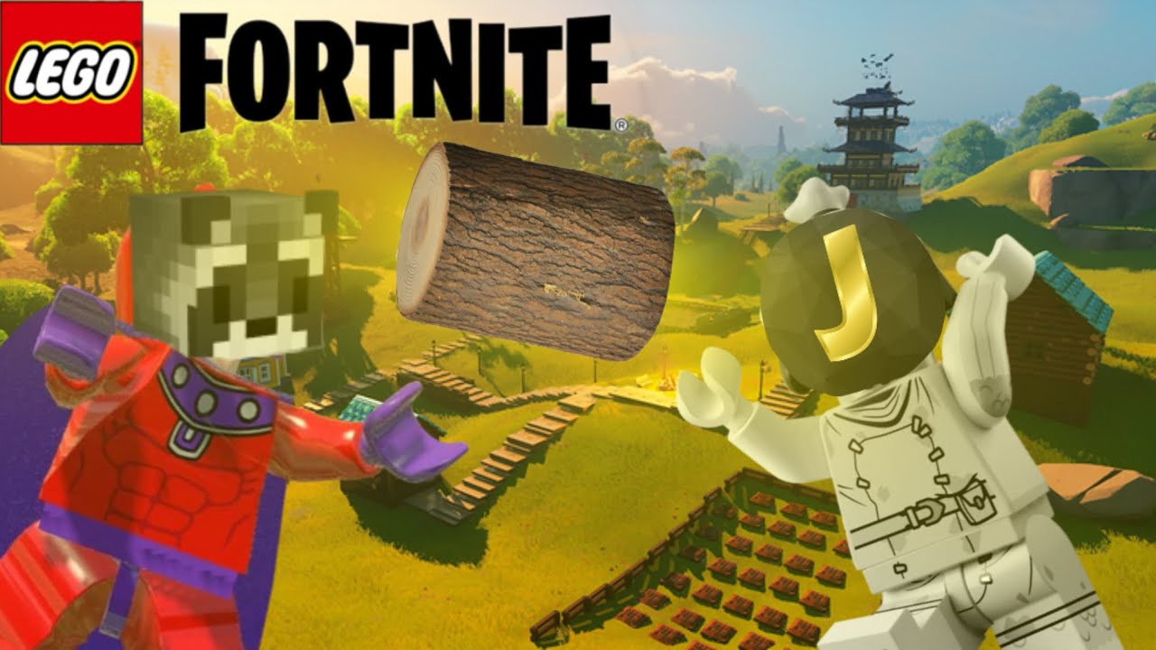Mit Bäumen Luk-xy ärgern in Lego Fortnite