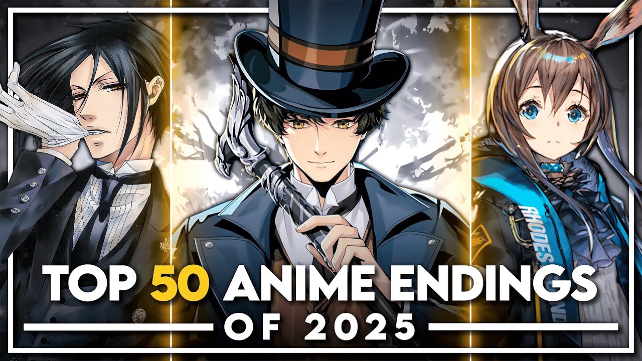 My Top 50 Anime Endings of 2025