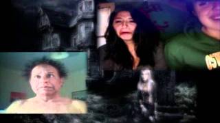 Sexy college girls get pranked on chatroulette by scary freak for Halloween