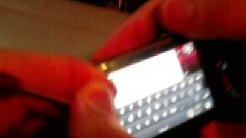 LG Cookie Função: Teclado Qwerty - Turn Qwerty and send a message (Fábio)