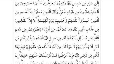 Al Shura 2/2 سورة الشورى - احمد العجمي