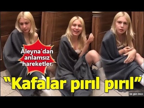 ALEYNA TİLKİ SARHOŞ HALLERİ VE GÖĞÜS FRİKİKLERİ