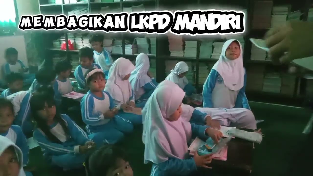 Supervisi kegiatan belajar mengajar kelas 1A 2025/2026 Mapel Pancasila