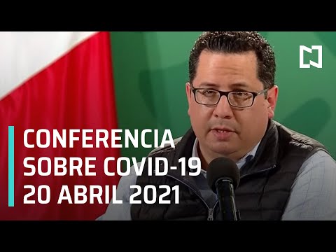 Informe Diario Covid-19 en México - 20 abril 2021