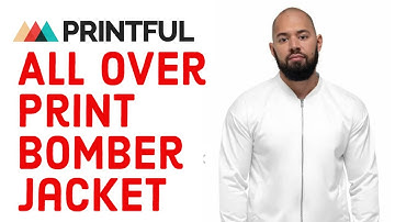 UNBOXING | All-Over Print Unisex Bomber Jacket