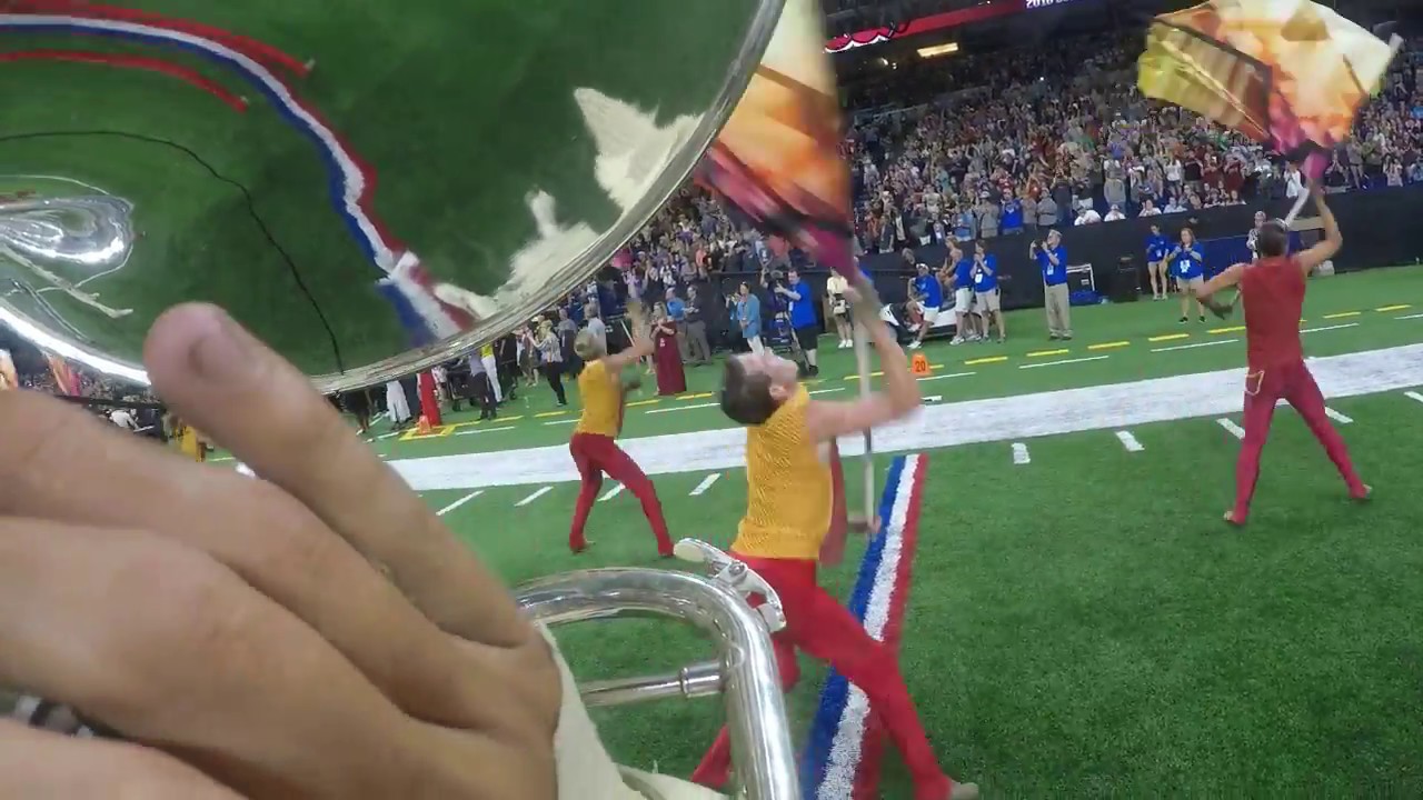 Santa Clara Vanguard Contra Cam- Victory Run- Gage Cope (HD/60 FPS)