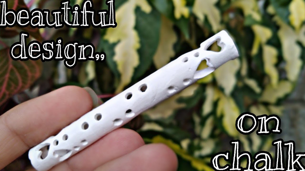 Awesome CHALK carvingBeautiful design on CHALKHOLLOW Chalk carving