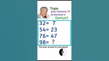 😊Can You Solve These Missing Number Puzzles?Put Your Brain to the Test Missing Number Logic Question