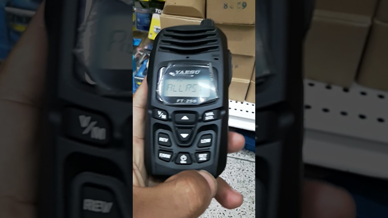 วิธีรีเซทเครื่อง YAESU FT259