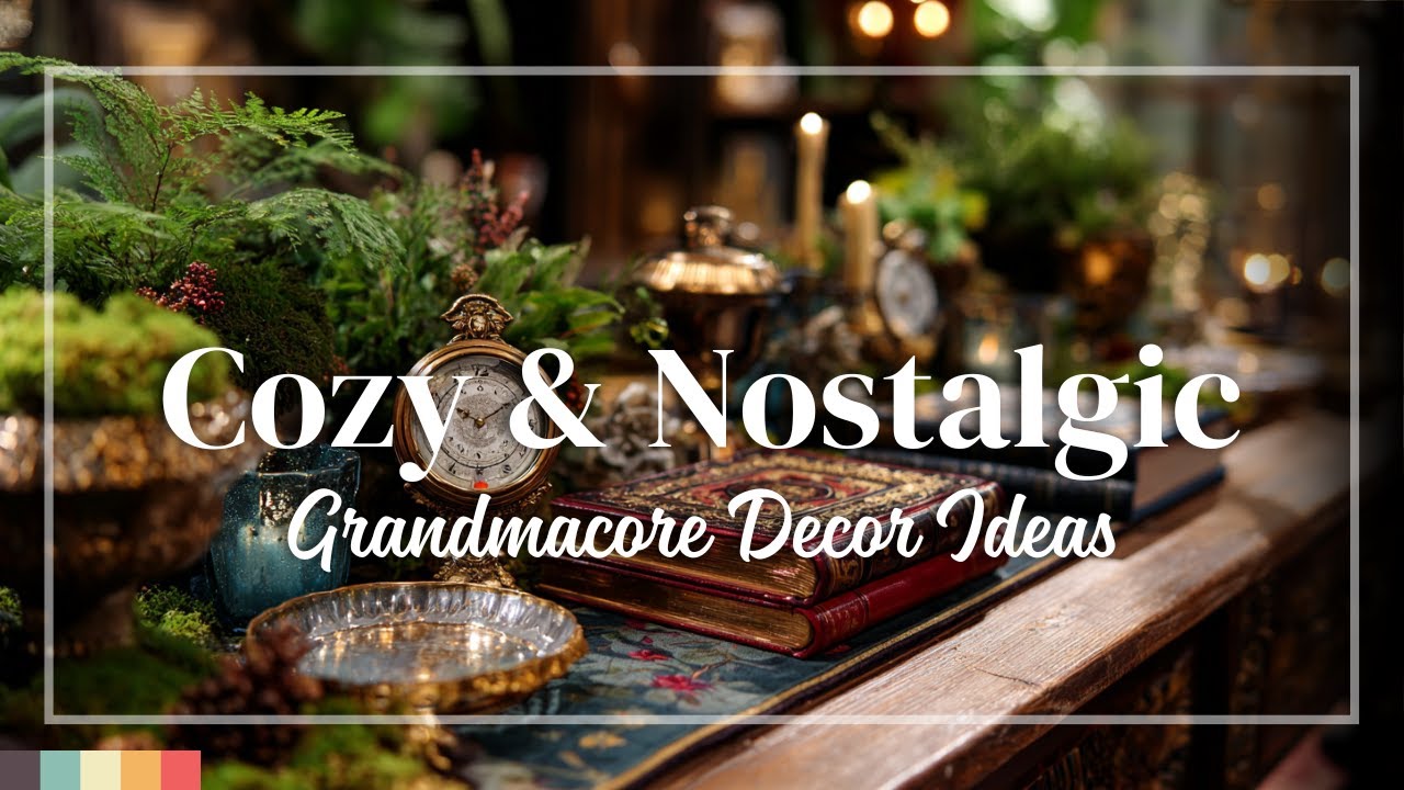 Grandmacore Interior Ideas: Cozy, Nostalgic Decor Tips with a Touch of Sentimental Charm