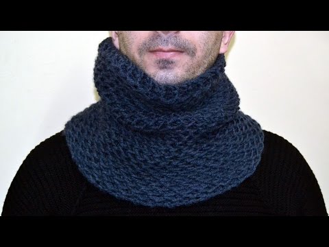 Erkek Ve Bayanlar İçin Örgü Boyunluk Nasıl Yapılır?