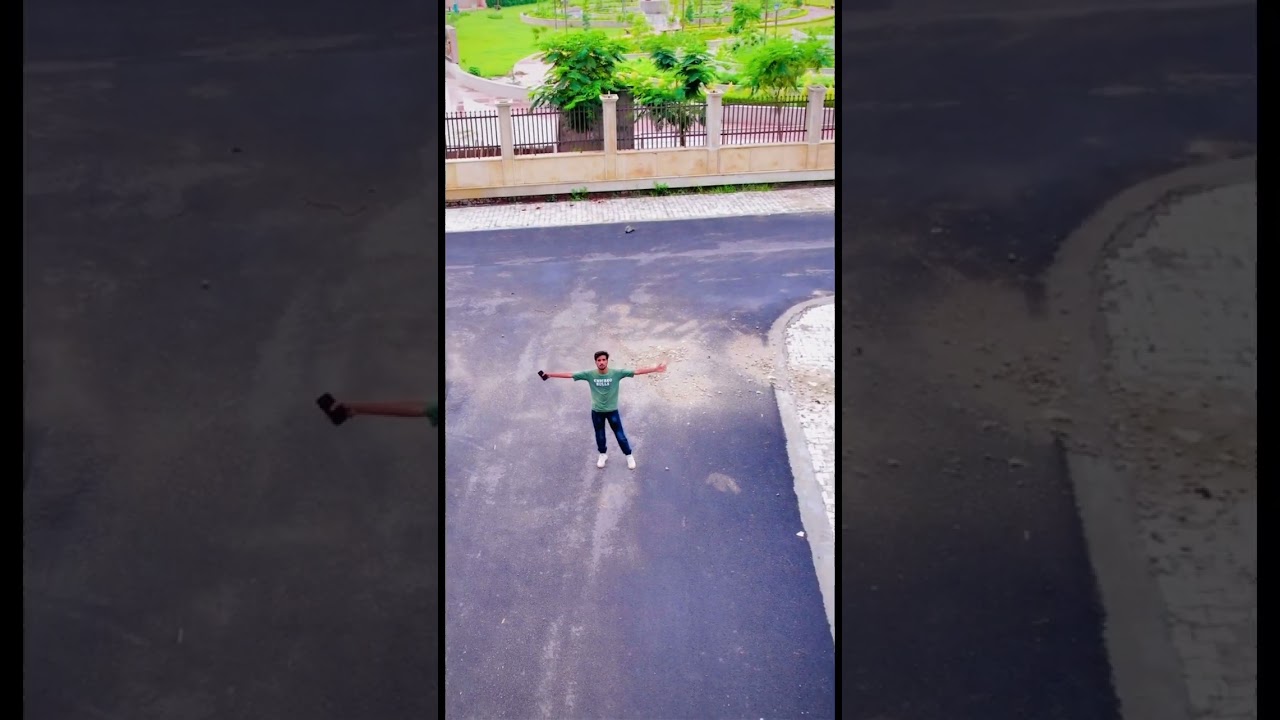 Drone shoot in Ramayan vatika Bareilly utter pradesh india