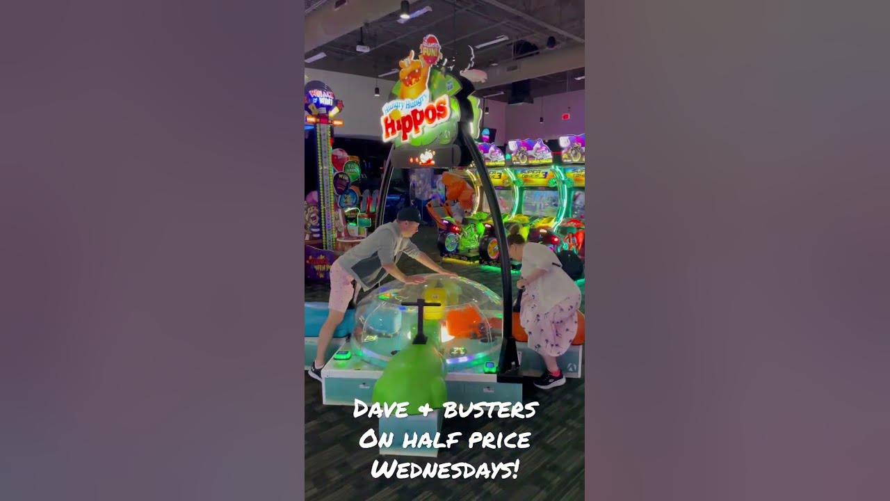 Dave & Busters on Half Price Wednesdays is a vacation favourite 🤩 YouTube