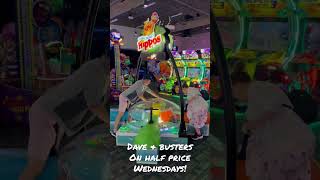 Dave & Busters on Half Price Wednesdays is a vacation favourite 🤩