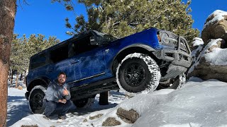 Snowy Ford Bronco First Edition Adventure! by Out of Spec Overlanding 3,668 views 2 years ago 13 minutes, 36 seconds