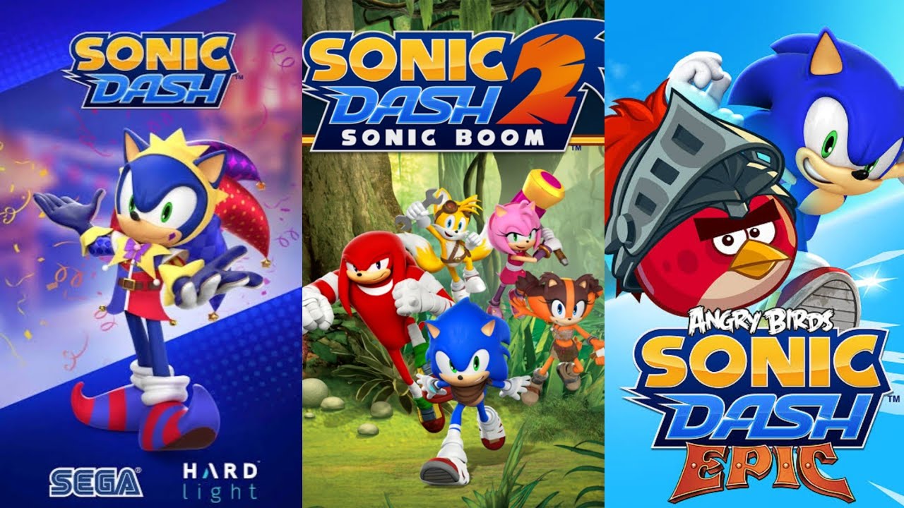 Sonic Dash 🆚 Sonic Boom Vs All Bosses Zazz Eggman All Characters Unlock ...