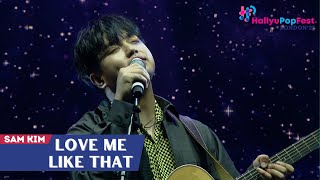 [HallyuPopFest London 2022] Sam Kim (샘김) - Love Me Like That | DAY 1