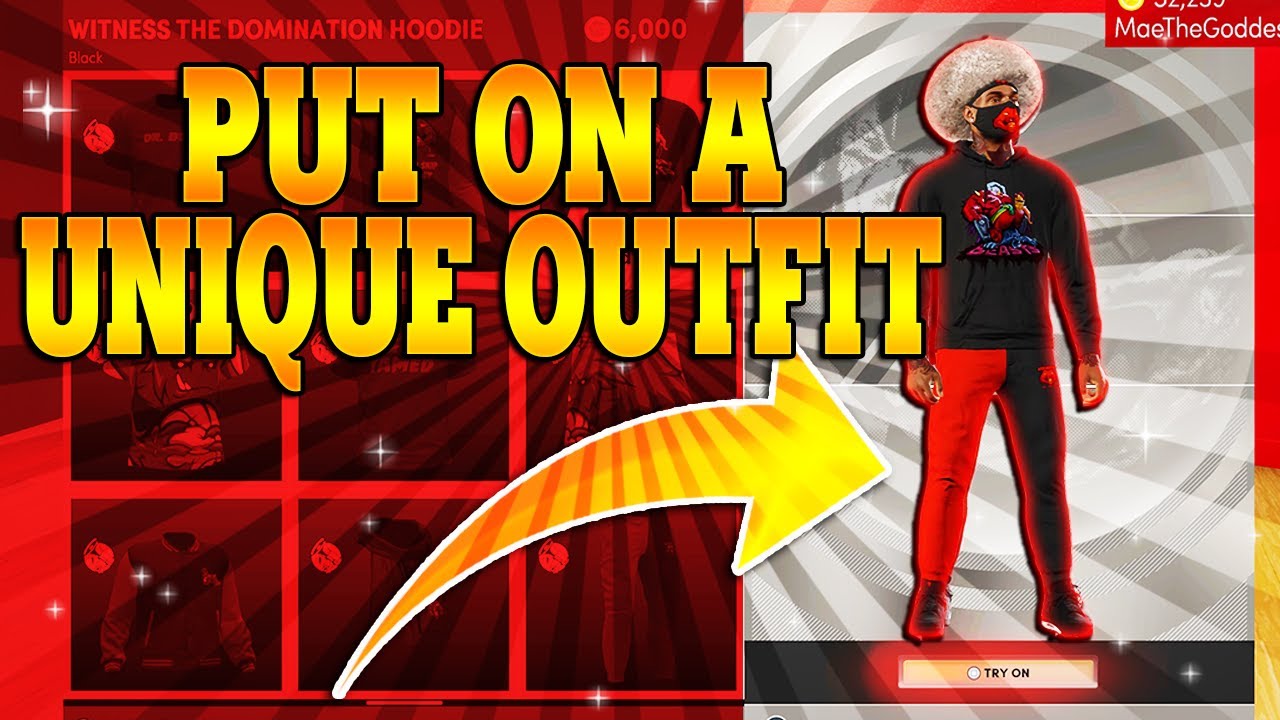 NBA 2K22 QUEST : PUT ON A UNIQUE OUTFIT - YouTube