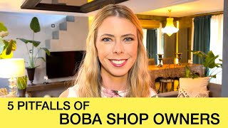 5 ข้อผิดพลาดสำหรับเจ้าของร้าน Boba ที่คุณไม่อยากมองข้าม