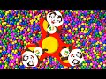 Fidget spinner fun  more panda bo nursery rhymes  kids songs